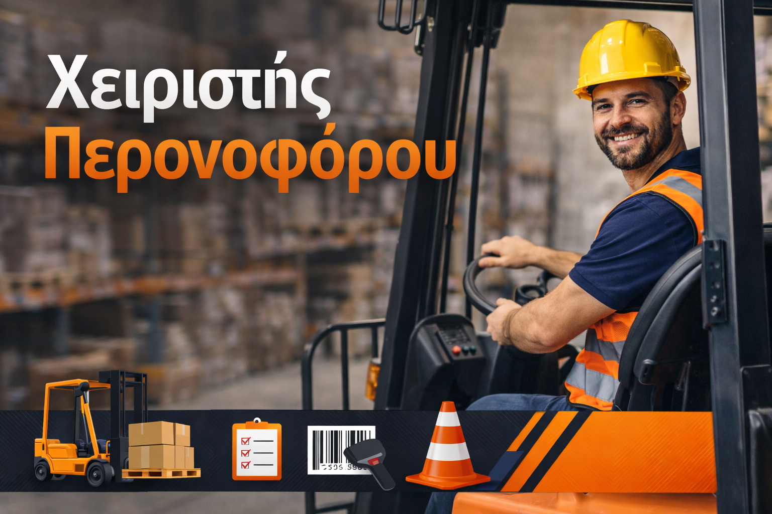 Χειριστής Περονοφόρου (VNA & Reach Truck) - Logistics Φαρμάκων